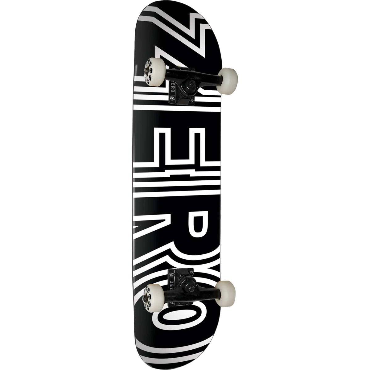 Zero Bold Skateboard Complete Black Dipped 7.5 Skateboard Complete