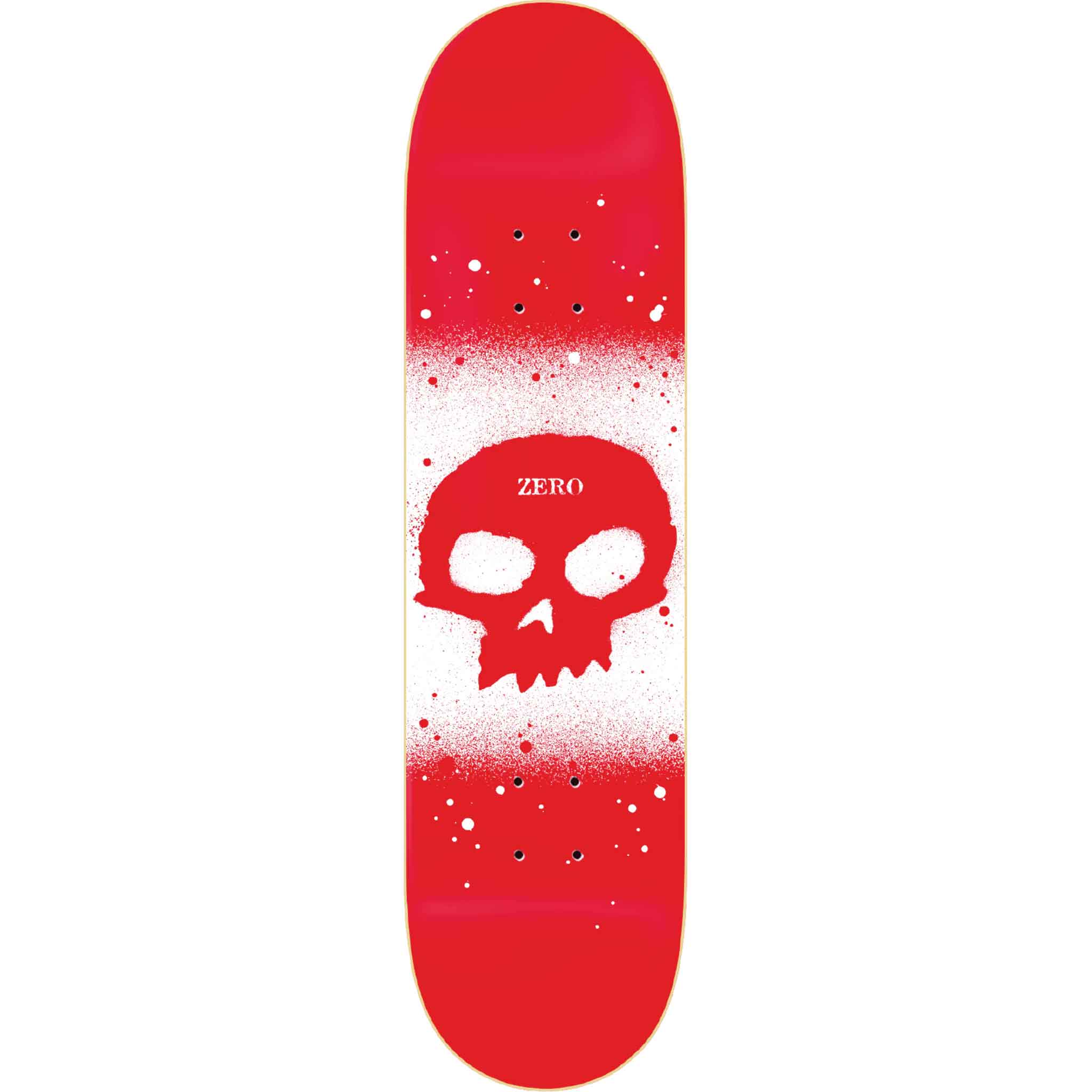 Zero Faye Canada Single Skull 8.25" Deck Skateboard