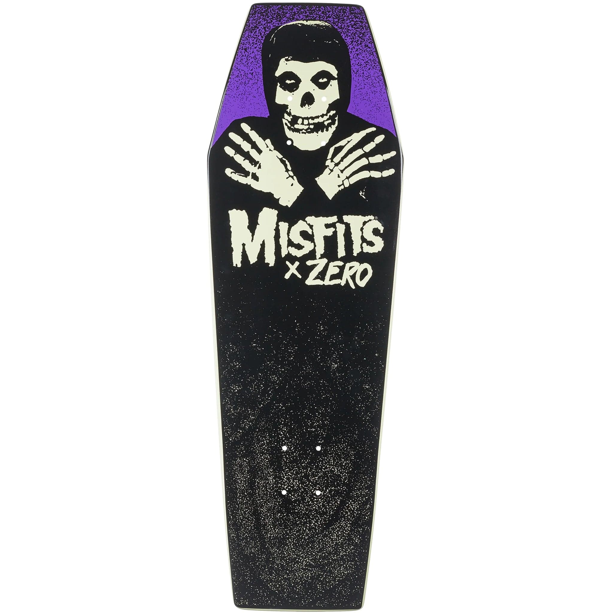 Zero Misfits Fiend Coffin Skateboard Deck 9.5" Skateboard