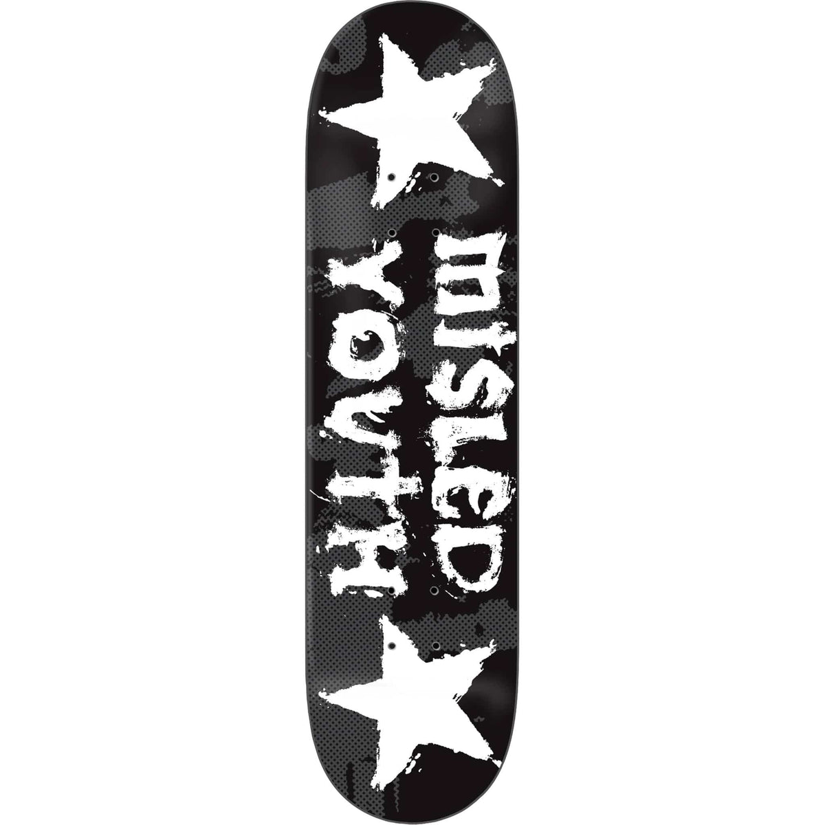 Zero Mislead Youth 30 Year Reissue Skateboard Deck Black Dipped 8.5 Skateboard