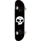 Zero Single Skull Skateboard Complete Black Dipped 7.5 Skateboard Complete