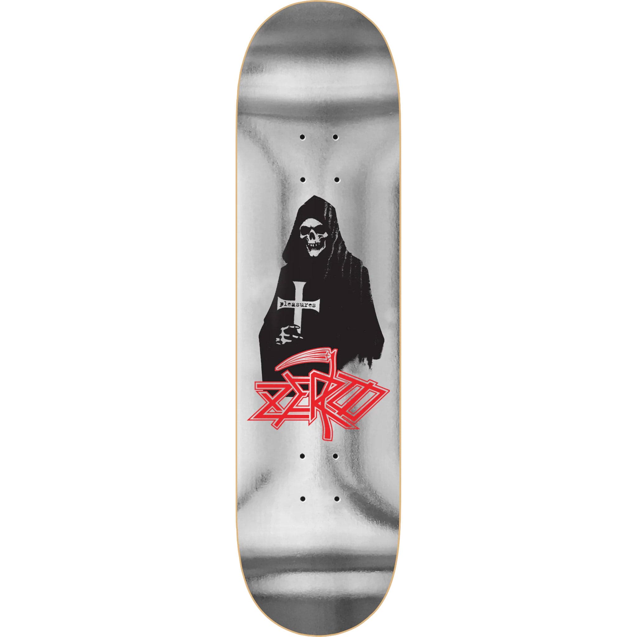 Zero X Pleasures Reaper Skateboard Deck 8.25" Skateboard